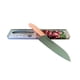 thumbnail image 2 of Cuchillo Santoku hoja de 17 cm mango color rosado, 2 of 2