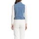 thumbnail image 3 of INSPIRE CHIC Chaleco de Mezclilla sin Mangas para Mujer con Botones Lavados Chaqueta Ligera Azul Jean M, 3 of 6