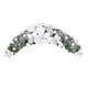 thumbnail image 2 of Arco De Boda Flores Hojas Verdes Botín Floral Para Telón De Fondo Festival Ceremonia Plata, 2 of 5