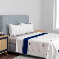 Genérico - Set Sabanas Premium Compose 1.5 Plaza Doral Color Pop Taupe