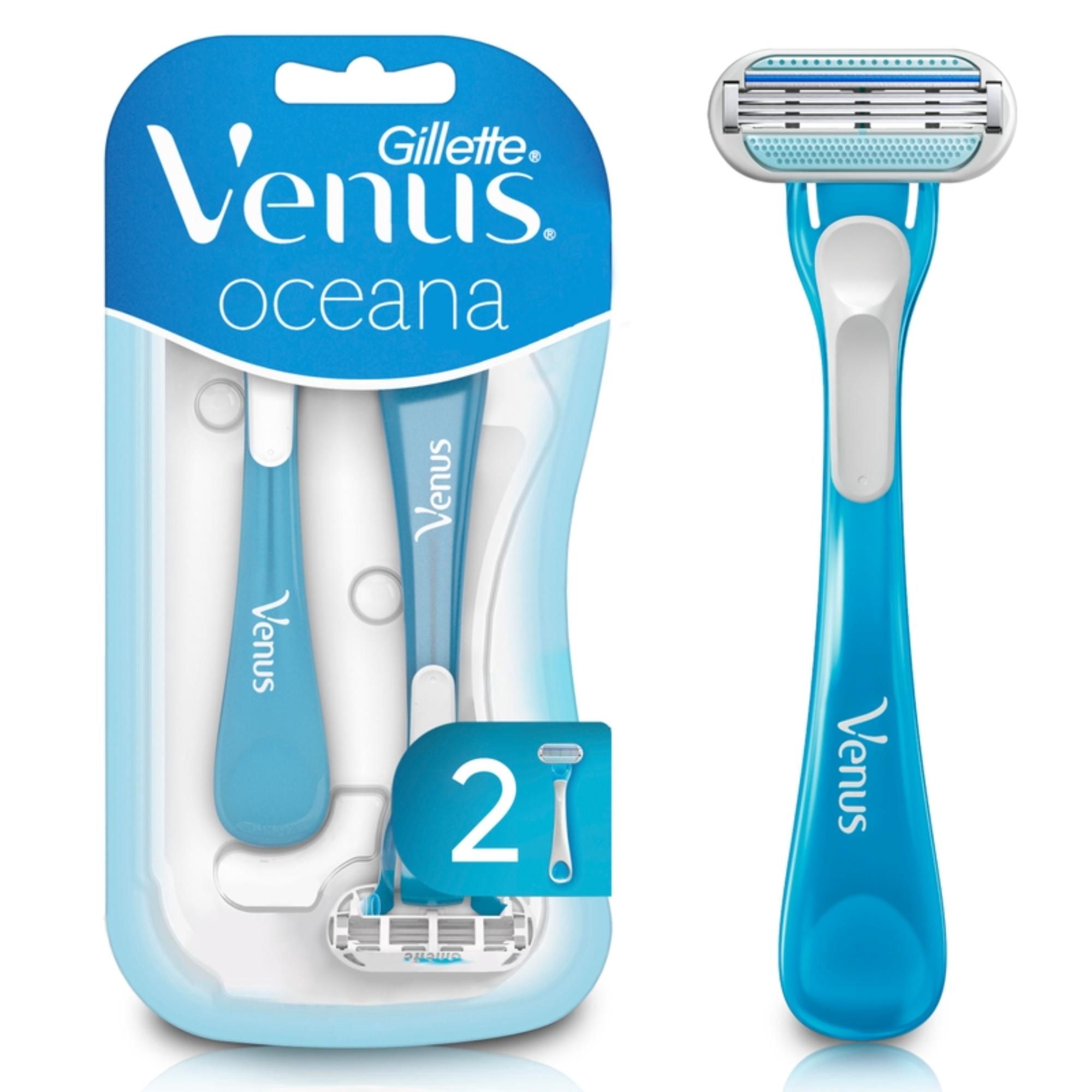 Máquina De Afeitadoras Desechables Venus Oceana Aloe