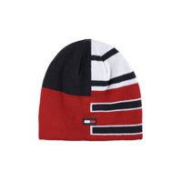 Gorro Tommy Hilfiger Para Niño, Con Estampado De Retazos, Reversible