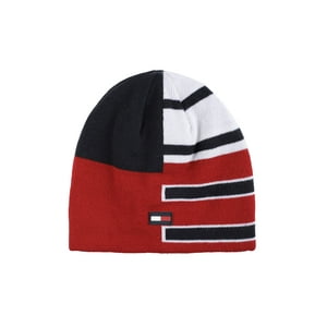 Gorro Tommy Hilfiger Para Niño, Con Estampado De Retazos, Reversible