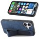 thumbnail image 1 of Funda Protectora con Correa para iPhone 16 Resistente a Golpes Azul, 1 of 6