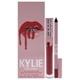thumbnail image 1 of Kit De Labios Mate - 500 Kristen De Para Mujer - 2 Barras De Labios Líquidas Mate De 0,10 Oz Y Delineador De Labios De 0,039 Oz, 1 of 4