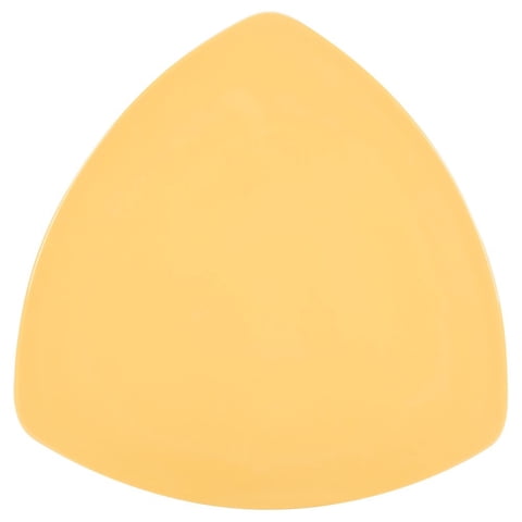 Imahe - Plato Triangular Melamina Amarillo 30 Cm