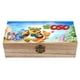 thumbnail image 1 of Agente Especial Oso Caja Organizadora de Madera Rústica - Caja Decorativa Multifuncional para Escritorio, Hogar, Oficina, Joyas y Manualidades, 1 of 6