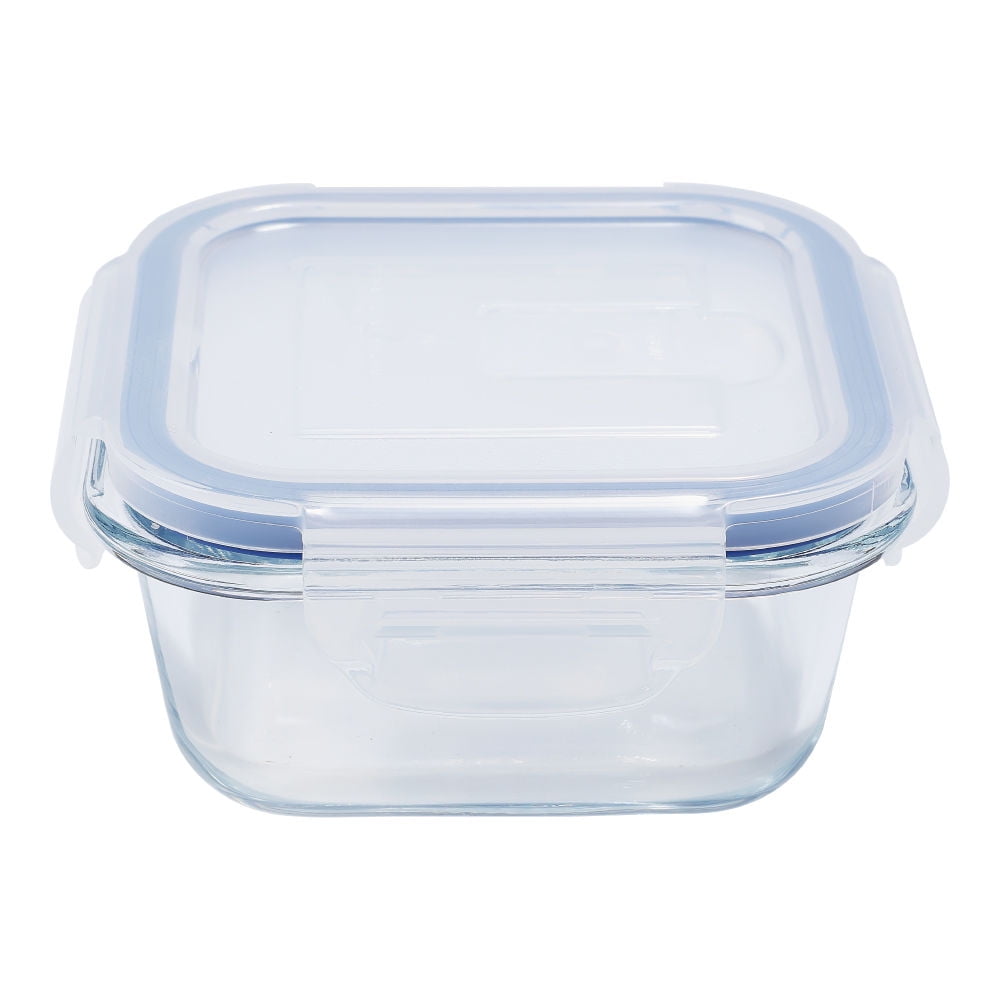 Mainstays - Contenedor 310 Ml Vidrio Cuadrado