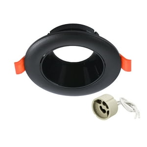 Want - Foco Spot Porta Gu-10 Led Track Light 9 Cm - Negro
