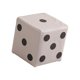 thumbnail image 4 of Dice Cube Taburete Otomano Con Dados Cúbicos Para Pies, Para Sofá, Mesita De Noche, Sala De Juegos, Tela Blanca S, 4 of 5