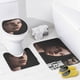 thumbnail image 4 of The Last Of Us theme 4 piece Shower Curtain Set With Rugs Waterproof Bathroom Decor Set Includes Bath Mat U shaped Rug Toilet Lid Cover And Curtain With Hooks, 4 of 6
