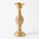 thumbnail image 1 of Porta Vela Candelabro Decorativo Elegante Dorado Flor 30cm Dorado, 1 of 4