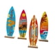 thumbnail image 4 of 4 Piezas De Decoración De Mesa De Tabla De Surf Con Temática De Tabla De Surf, Decoración De Playa Para El Hogar, Letreros De Playa, 4 of 5