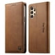thumbnail image 1 of Funda Billetera de Cuero para [Samsung Galaxy A13 4G], Bloqueo RFID, Tarjetas y Soporte Marrón, 1 of 5