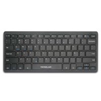 Tecnolab - Teclado Ultra Slim Inalambrico 78 Teclas Negro
