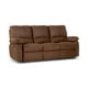 thumbnail image 2 of Sofá Reclinable Rosen Archie 3 Cuerpos Tela Manual Café, 2 of 6