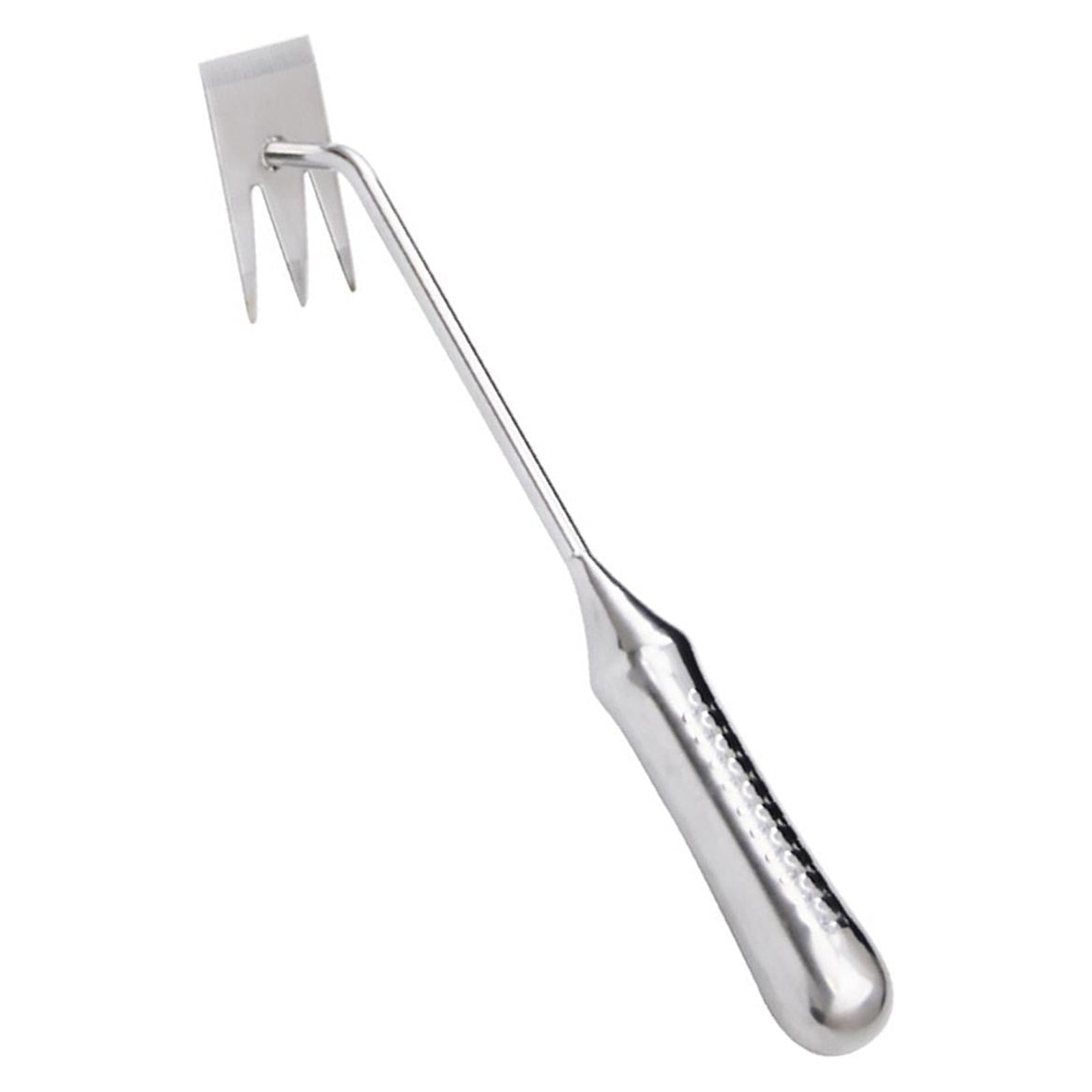 Magideal - Herramienta De Desmalezamiento De Acero Inoxidable, Extractor De Malezas Fácil De Usar Alta Dureza Herramienta De Mano Para Remover Malezas De Alta Re Acero Completo 33.5Cm