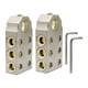 thumbnail image 3 of Abrazadera de conector de terminal de automóvil, terminales (+/-) Post positivo y (+/-) Universal para camiones, barcos, automóviles marinos, 3 of 5
