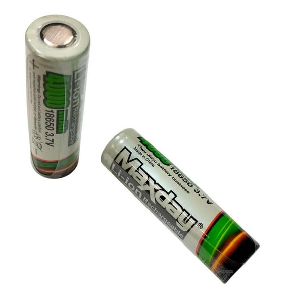 Pila Recargable 18650 Bateria de Vaper Cigarro Electronico blanco