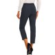 thumbnail image 3 of INSPIRE CHIC Pantalones de Trabajo para Mujer de Cintura Alta con Espalda Elástica y Largo al Tobillo XL Azul Oscuro Sólido, 3 of 6