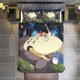 thumbnail image 2 of Totoro Comforter Set 3 Pieces Quilt Cover Set Soft Bedding Sets for All Seasons, 2 of 5