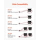 thumbnail image 3 of Amplificador de Auto VEVOR 1200W RMS Clase D Mono, 3 of 9