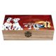 thumbnail image 1 of 101 Dálmatas Caja Organizadora de Madera Rústica - Caja Decorativa Multifuncional para Escritorio, Hogar, Oficina, Joyas y Manualidades, 1 of 6