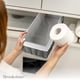 thumbnail image 5 of Juego de 2 cestas de mimbre Brookstone, estilo bohemio, 5 of 6