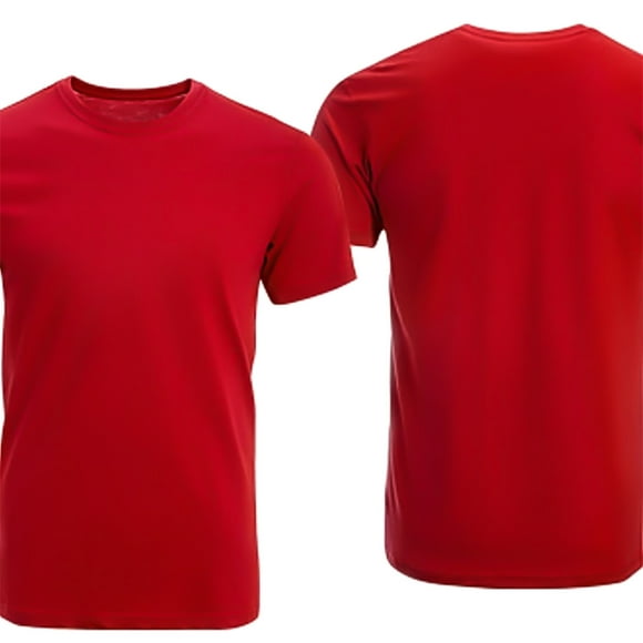 Polera de Algodón para Sublimar Estampar Rojo L