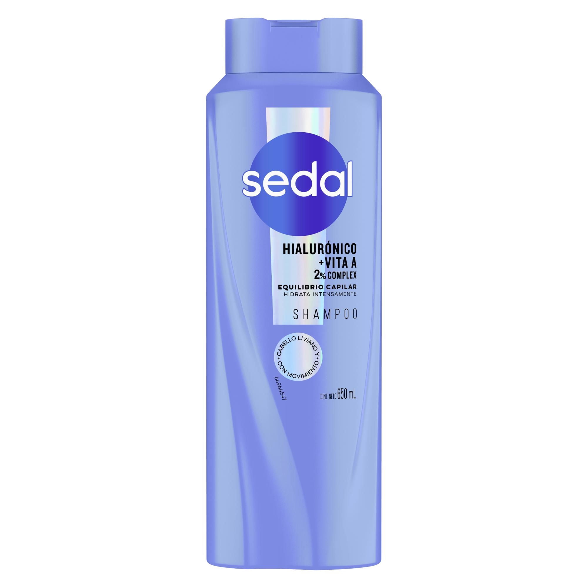Shampoo Acido Hialuronico Y Vit A 650 ml Sedal