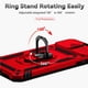 thumbnail image 3 of Estuche GANGXUN para iPhone X/Xs, soporte giratorio 360°, estilo mecánico y magnético, 3 of 5