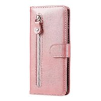 Gangxun - Funda Con Cremallera Para Samsung Galaxy A71 5G, Carcasa Cartera De Cuero Pu Con Soporte Y Tarjetero