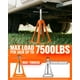 thumbnail image 2 of Gato Estabilizador EZUVITA Paquete de 4, Ajustable 28-43 cm, Capacidad 7500 lbs, 2 of 8