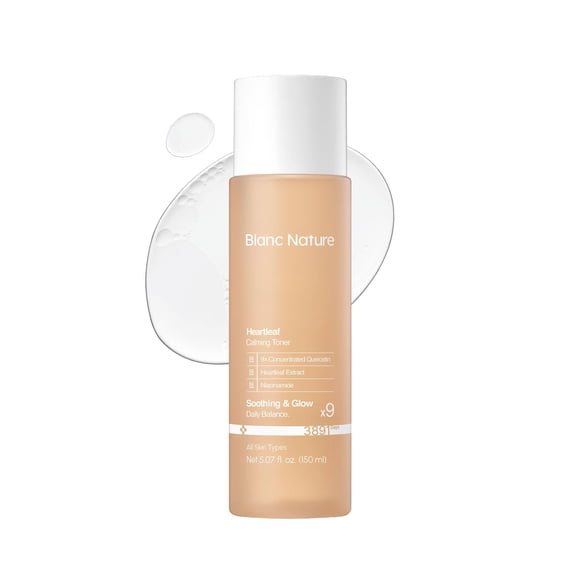 Tónico BLANC NATURE 150 ml Heartleaf Calmante y Suavizante