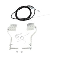 Ioensy - Pedales Go Kart Pedal De Acelerador De Freno Resistente Para Drift Trike 212Cc Carter Con Cable