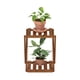 thumbnail image 4 of Mesa de patio Furinno TIOMAN de 2 niveles de madera natural para exteriores, 4 of 6