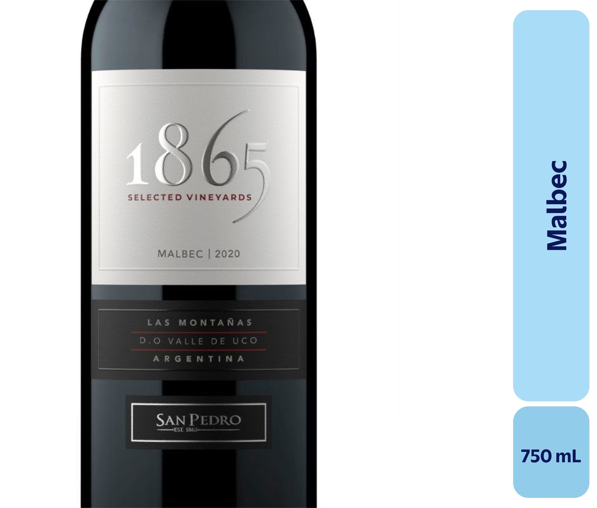 Vino Malbec Botella 750 mL 1865