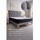 thumbnail image 5 of Cama Europea 2 Plazas Completa Base Dividida Capitone Gris, 5 of 7