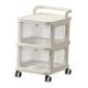thumbnail image 4 of 2 Cajones Con Ruedas Rodantes, Estantes Modernos Para Comedor, Salón, Hogar, Color Beige, 4 of 5