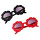 thumbnail image 3 of Linda Flor De Sol Ni?os Ni?a Ni?a Suave Plástico UV400 Gafas De Sol Rojo + Negro, 3 of 5