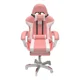 thumbnail image 2 of Silla Gamer Profesional  Reclinable Calidad Premiun Homer Rosado/blanco, 2 of 7