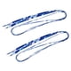 thumbnail image 2 of 1 Par Cordones De Punto Para Patines Patines De Hockey Pato Azul, 2 of 3