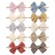 thumbnail image 1 of doboI 10 Pack Baby Girl Headbands with Bows, Soft Nylon Newborn, 1 of 3