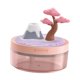 thumbnail image 3 of Mini Humidificador Con Forma De Planta, Silencioso, Con Llenado Superior, Recargable, Ideal Para Dormitorio, Color Rosa, 3 of 5