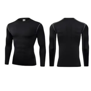 Mercado Ideas - Camiseta Primera Capa Algodón Invierno Para Hombres