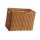 thumbnail image 2 of Cesta De Ratán De Imitación, Cesta De Almacenamiento Novedosa Para Apartamento, Baño, Oficina L, 2 of 5