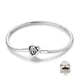 thumbnail image 1 of Pulsera LNQOBU de cadena serpenteada de plata de ley 925 para mujer, 1 of 6