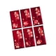 thumbnail image 1 of 6 Piezas 2025 Sobres Rojos De A?o Nuevo Chino Hongbao Paquetes Rojos Para Boda Rojo Oscuro, 1 of 5