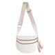 thumbnail image 1 of Bandolera MEISEY a cuadros en blanco y negro para mujer, 1 of 6