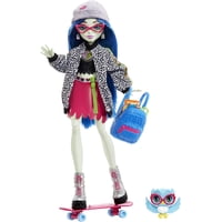 Muñeca Monster High Ghoulia Yelps Posable Con Accesorios De 26 Cm